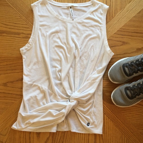Fabletics Front Tie Knot Exercise Tank - Picture 2 of 8